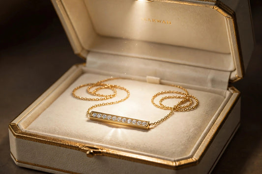 Diamond Bar Pendant
