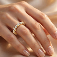 Alternating-Shape Eternity Band lifestyle