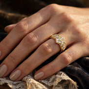 Art Deco Diamond Band lifestyle