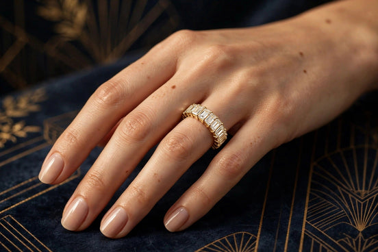 Baguette Eternity Band lifestyle