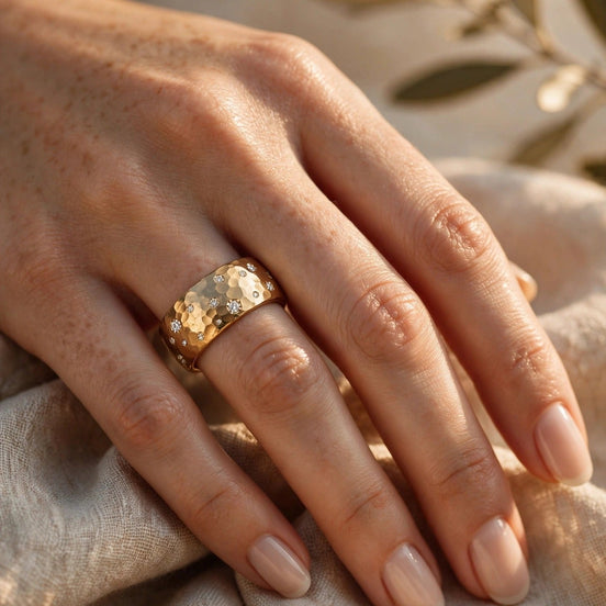 Hammered Diamond Band lifestyle