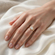 Low-Profile Bezel Solitaire lifestyle