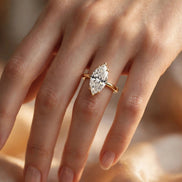 Marquise Solitaire Engagement Ring lifestyle