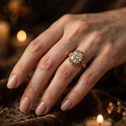 Old-Mine Cushion Ring lifestyle