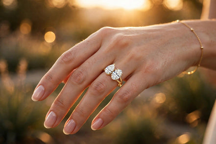 Toi Et Moi Two-Stone Ring lifestyle