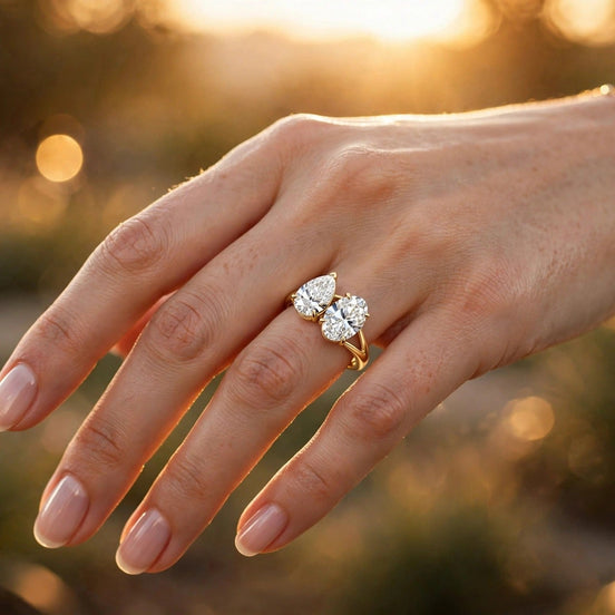Toi Et Moi Two-Stone Ring lifestyle