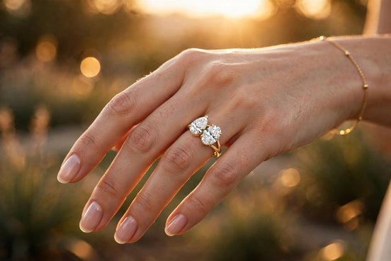 Toi Et Moi Two-Stone Ring lifestyle