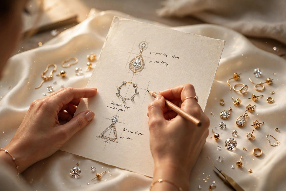 Design Your Own Earrings lifestyle