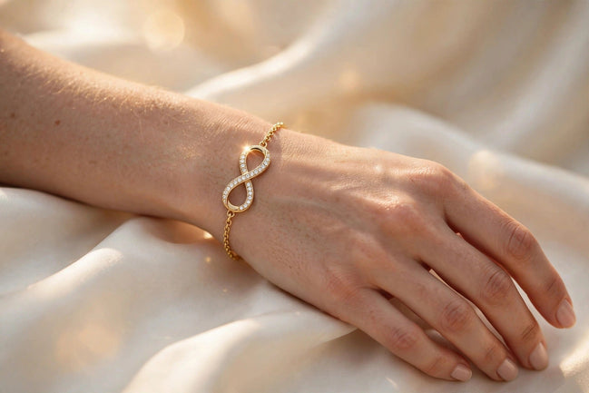 Anniversary Infinity Charm lifestyle