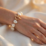 Baroque Pearl Toggle Bracelet lifestyle