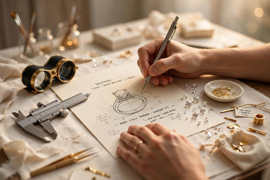 Bespoke Engagement Ring Design lifestyle