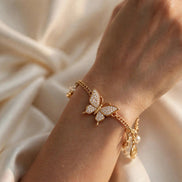 Butterfly Diamond Charm lifestyle