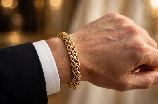 Byzantine King Chain Bracelet lifestyle