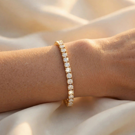 Classic Diamond Tennis Bracelet lifestyle