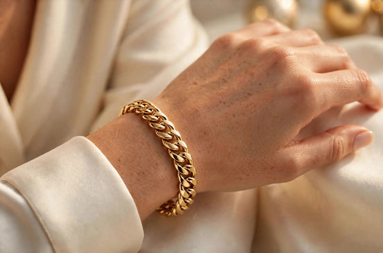Cuban Link Bracelet lifestyle