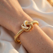 Diamond Knot Bangle lifestyle