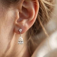 Diamond Drop Studs lifestyle