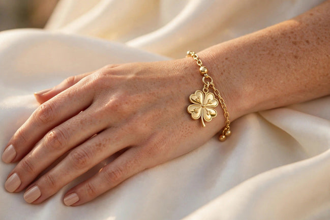 Four-Leaf Clover Charm lifestyle