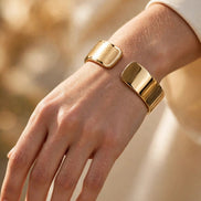 Gold Cuff Bracelet lifestyle