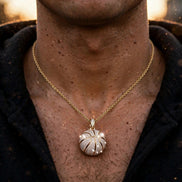 Iced Basketball Pendant lifestyle