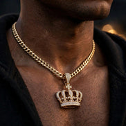 Iced Crown Pendant lifestyle