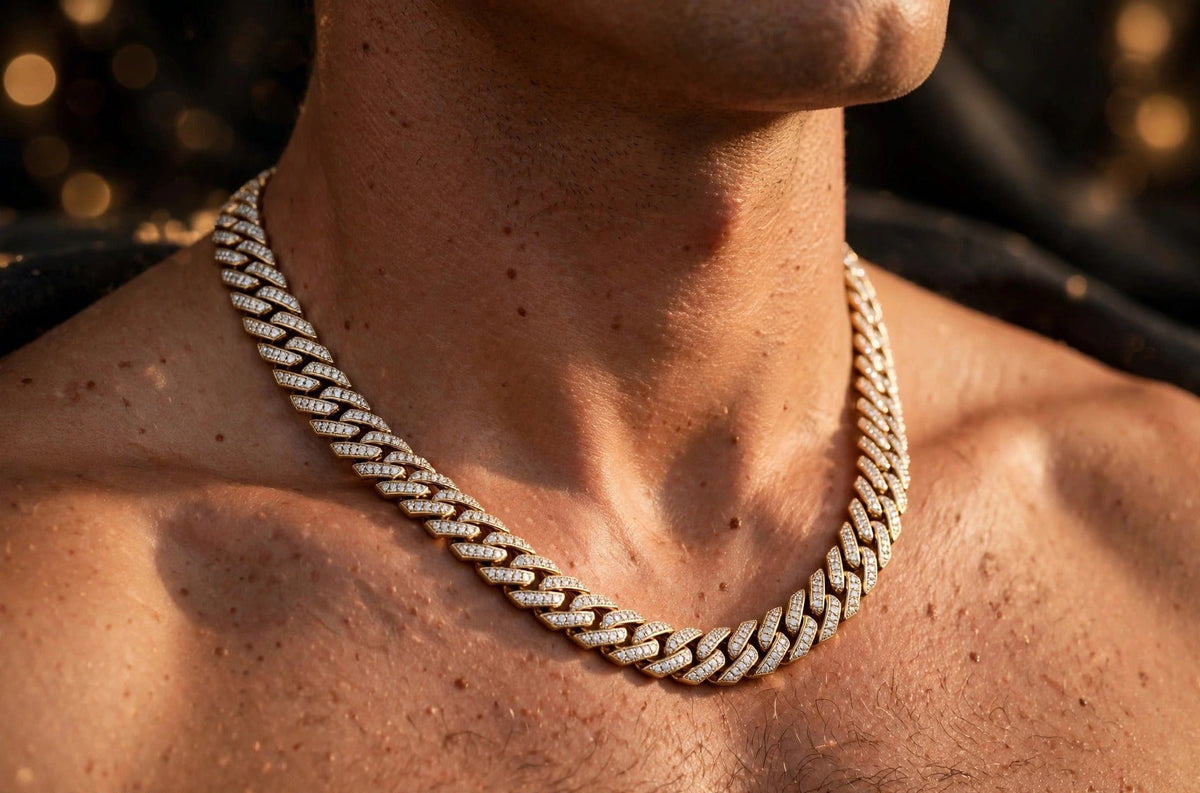 Iced Franco Chain lifestyle