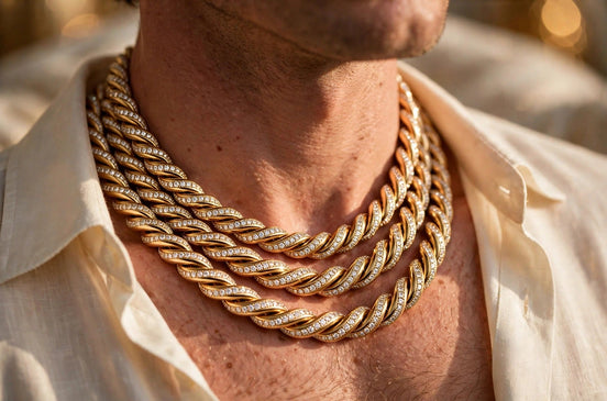 Iced Rope Chain lifestyle