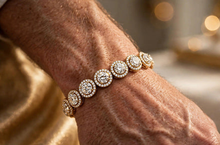 Iced Tennis Bracelet lifestyle