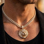 Lion Head Pendant lifestyle