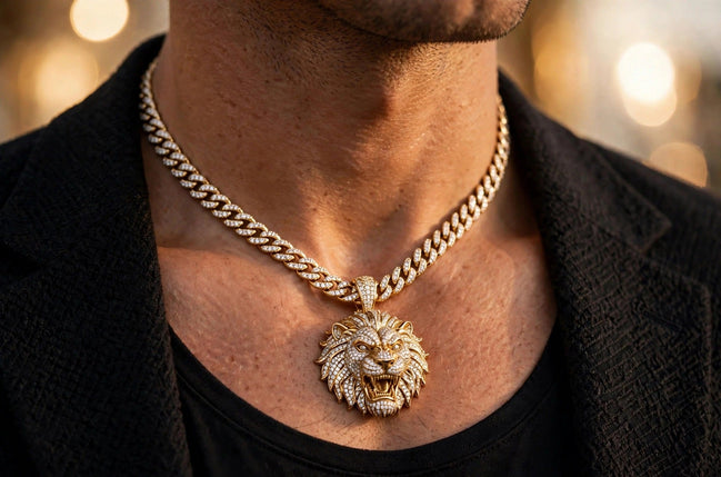Lion Head Pendant lifestyle
