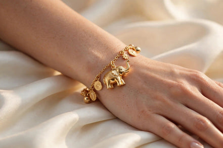 Lucky Elephant Charm lifestyle