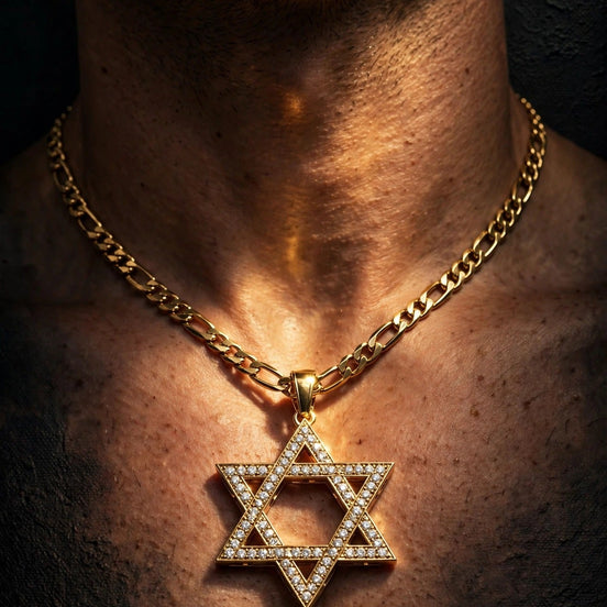 Star of David Diamond Pendant lifestyle