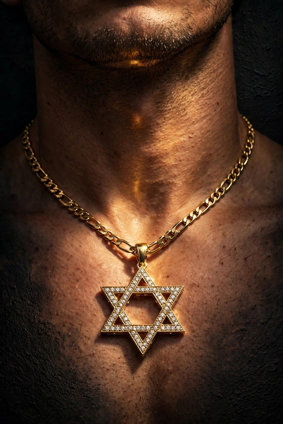 Star of David Diamond Pendant lifestyle
