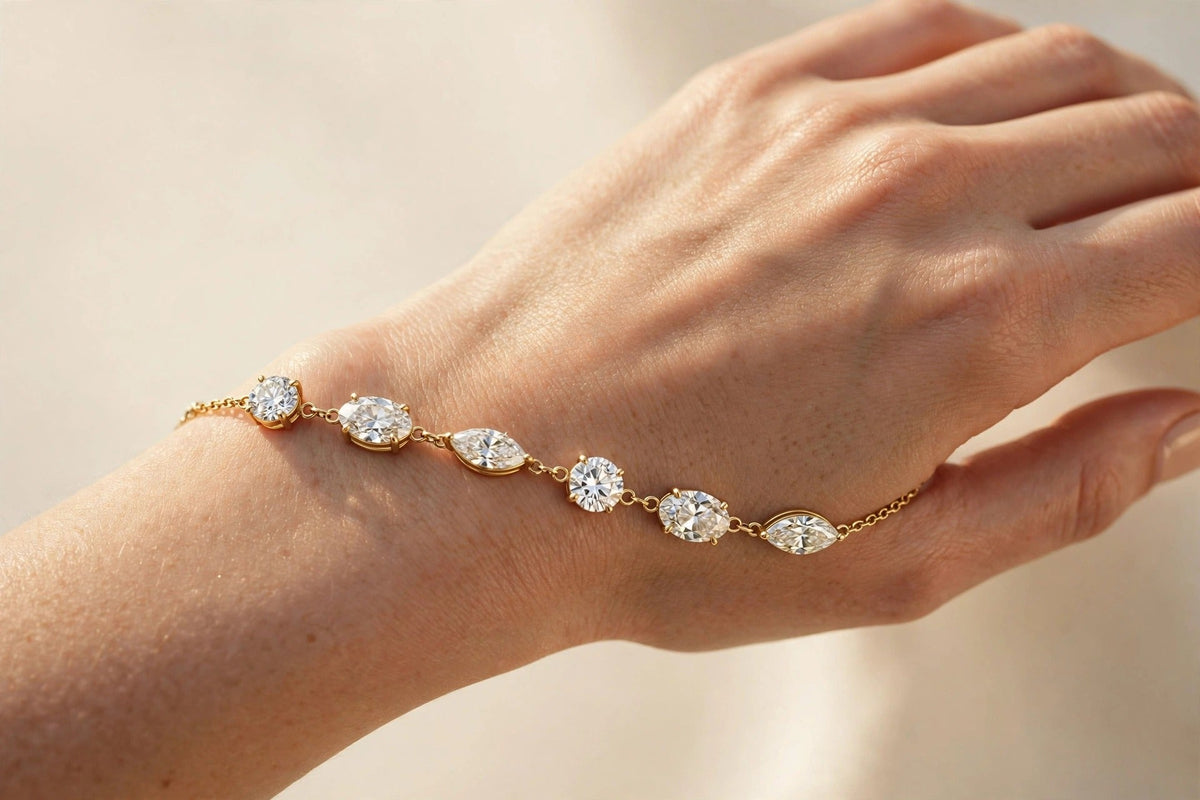 Multi-Shape Station Bracelet lifestyle