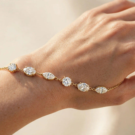 Multi-Shape Station Bracelet lifestyle