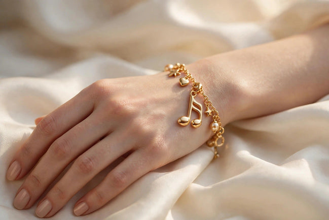 Music Note Charm lifestyle