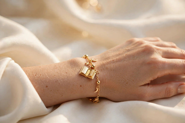 Open Book Charm lifestyle