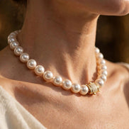 Pearl Strand Diamond Clasp lifestyle