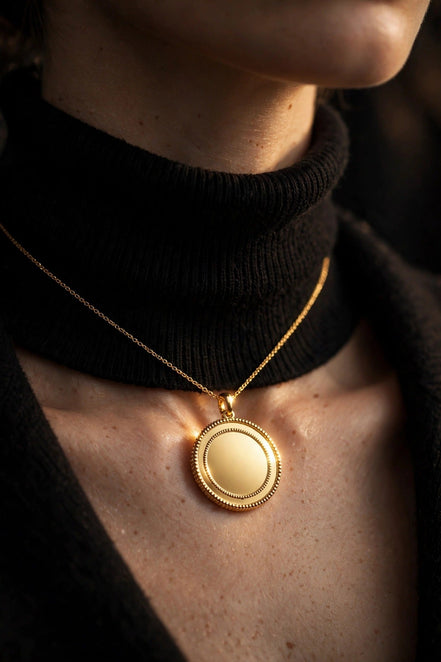 Engravable Coin Medallion lifestyle