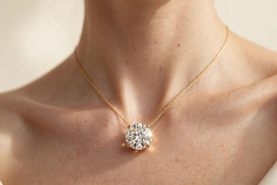 Round Solitaire Pendant lifestyle