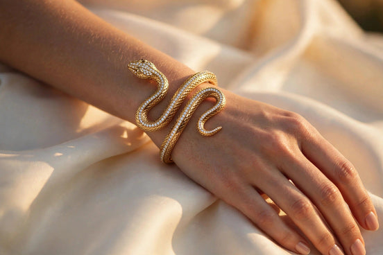 Serpent Diamond Cuff lifestyle