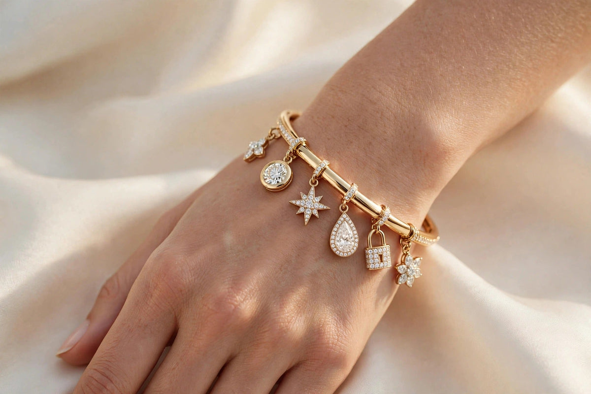Signature Charm Bangle lifestyle