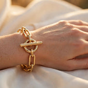 Toggle-Front Chain Bracelet lifestyle