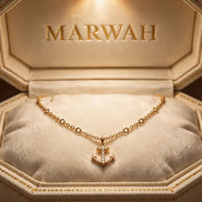 Anchor Charm Chain Necklace