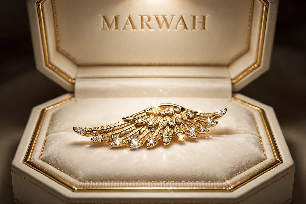 Guardian Angel Wing Charm