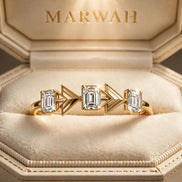 Art Deco Diamond Band