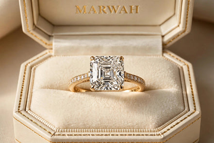 Asscher-Cut Solitaire