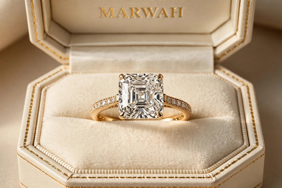 Asscher-Cut Solitaire