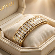 Baguette Diamond Line Bracelet