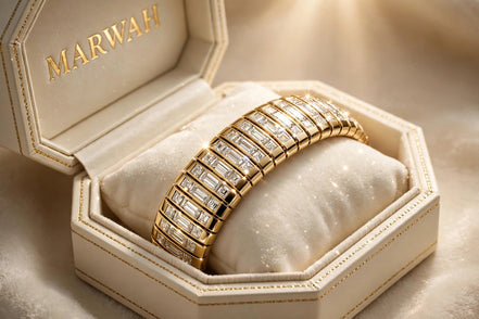 Baguette Diamond Line Bracelet
